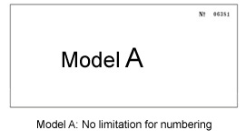 Model A:No limitation for number